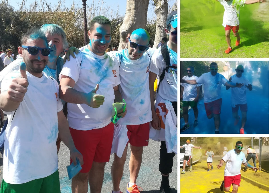 Le Centre Fleurquin Destelle a participé à la Run Color de Pégomas