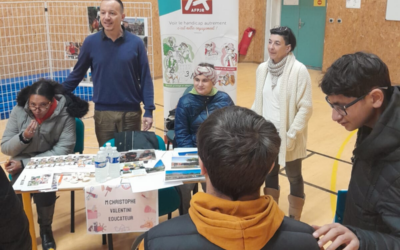 Échange de savoirs et de parcours au collège Nucera !