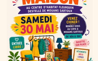 Vide-maison solidaire au CHFD de Mouans-Sartoux