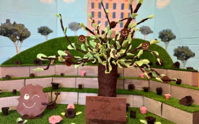 Une création collective gourmande à La Bastide pour le mois du chocolat